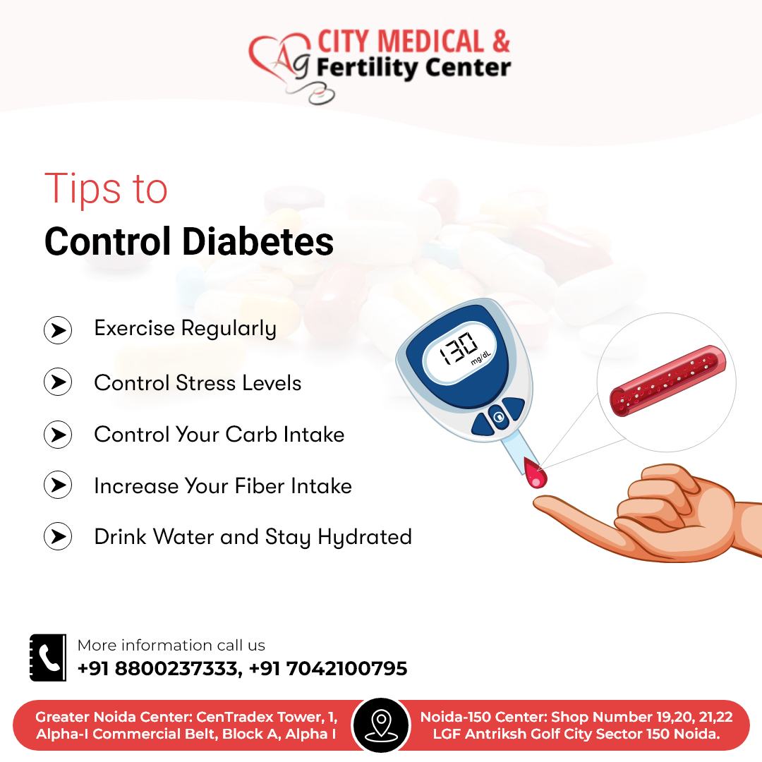 city_fertility's tweet photo. Manage Your Diabetes with CityMed's Expert Tips! 📷 Stay on top of your health with our essential advice for controlling diabetes. From diet to exercise, we've got you covered.
📷 Call us at 8800237333 or 7042100795.

#diabetescontrol #healthyliving #citymed #greaternoida https://t.co/DYaG1LpnVr