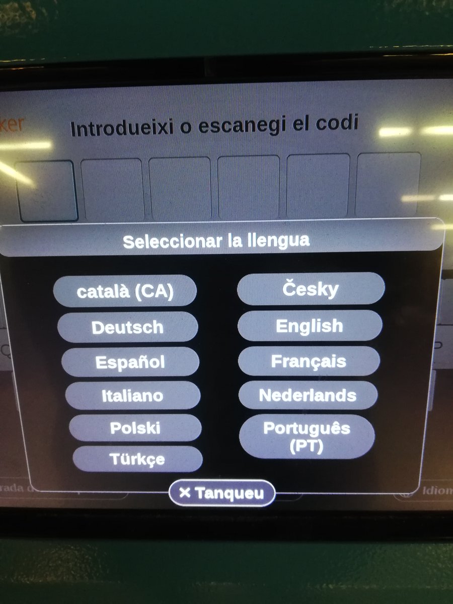 📮 Els armariets intel·ligents d’Amazon Locker ja inclouen la llengua catalana al menú de les pantalles, que fins ara s’oferien en 9 altres llengües

#Emmarcat #CatalàiEmpresa