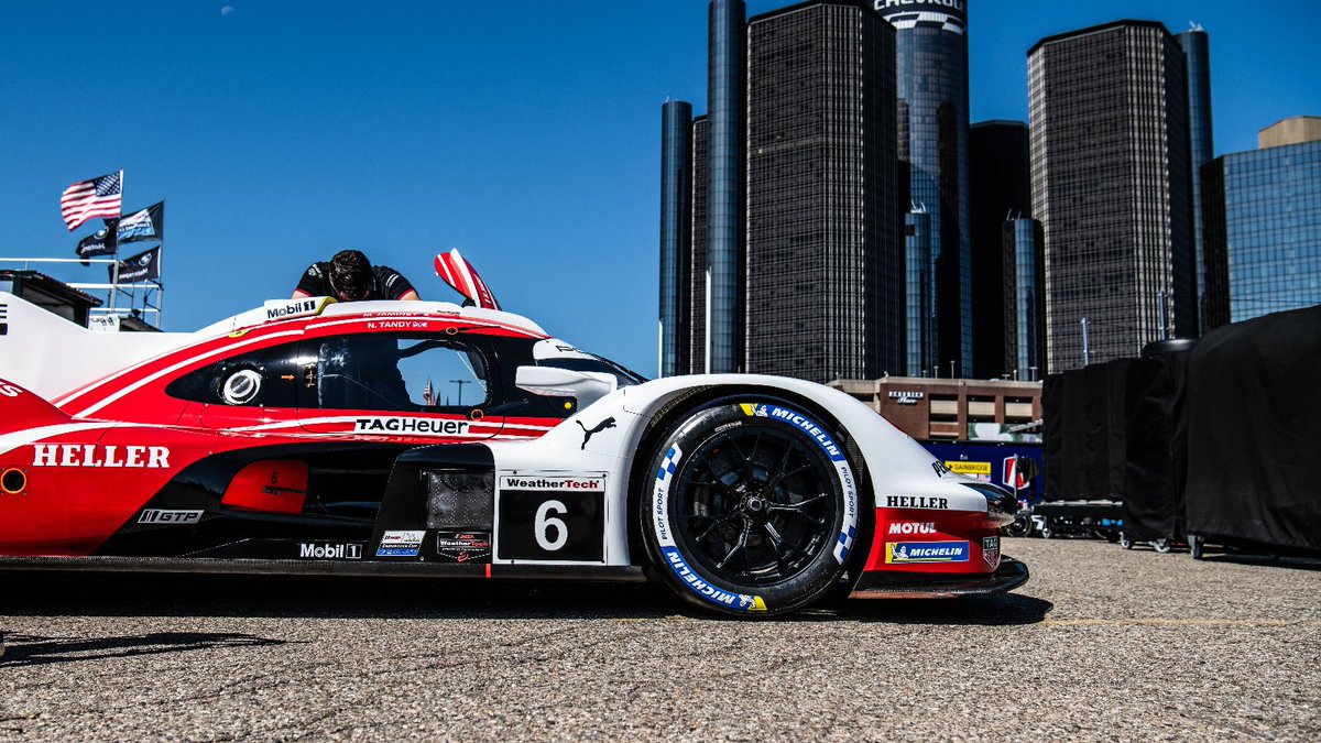 #IMSA - Round 5 of the 2024 @IMSA season kicks off today @detroitgp. The schedule contains two practice sessions and the qualifying for tomorrow's 100 minute sprint race ⬇️ 08:00 - 09:30 Practice 1 11:30 - 13:30 Practice 2 16:40 - 17:20 Qualifying #Porsche #911GT3R #Porsche963