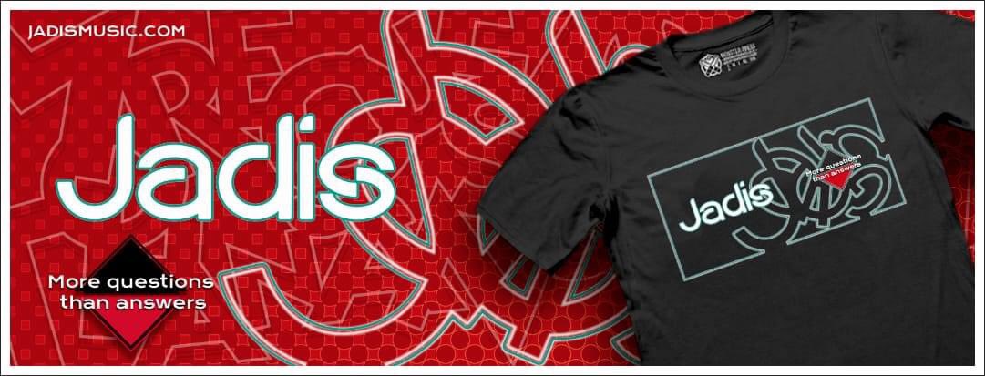 We're merching it up here at the Jadis camp!

Our T-shirts are only available at the gigs for now. We have Medium, Large, XL &amp; XXL. 

**PLEASE NOTE** Can you please bring ****CASH**** to the gigs as we are having card reader issues. Thank you and see you there!