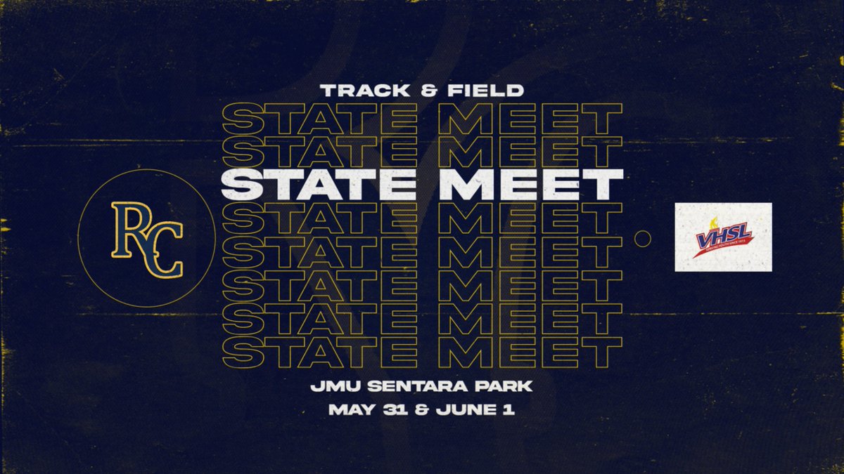 Rapp Track and Field will have 11 student athletes competing in the state meet today and tomorrow! Go Rapp!!