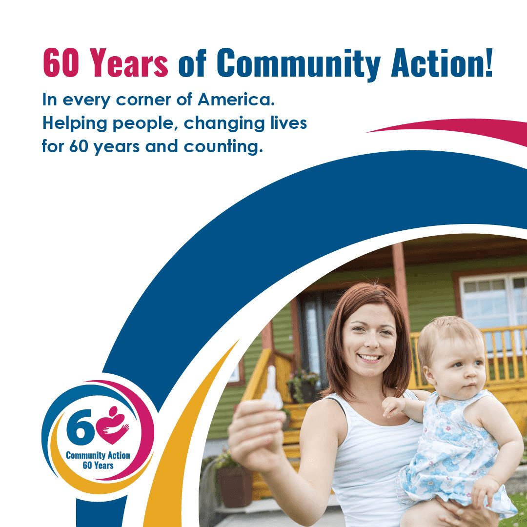 CAPartnership's tweet photo. It’s been 60 years since the birth of our nation’s #CommunityAction Agencies. That’s 60 years of helping people and families reach their full potential with life-changing services like housing support, job skills training, early childhood education and more! #CommunityAction60 https://t.co/LsEYBogt1O