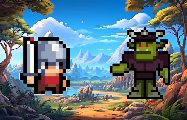 Magiclands_'s tweet photo. ⚔️Another example of a #battle in our #mmorpg #web3 ! Farming tokens in #PvE mode
Thanks to @Bauguel_ for the #pixelart 🎨 https://t.co/cbPsJNR6xE