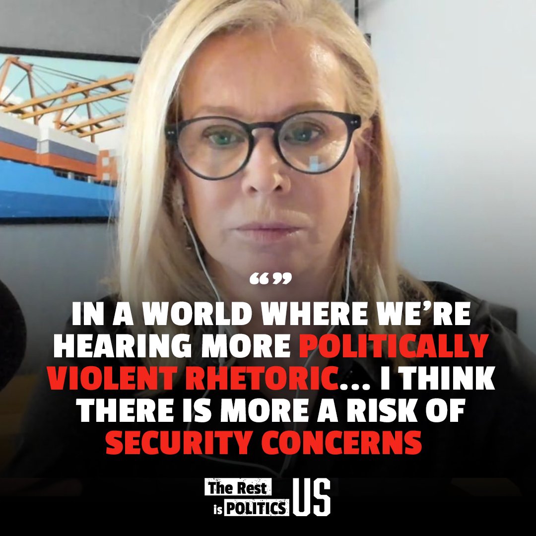 RestPoliticsUS's tweet photo. “What I’m very afraid of is the way he’s talking about the system. He actually wants to break the system.”

@scaramucci and @KattyKay_  react to Trump’s guilty verdict in the latest episode of the podcast available to listen now 👇

🎙️ https://t.co/YgGrDeOrFo
📺 YouTube version dropping tomorrow - stay tuned!