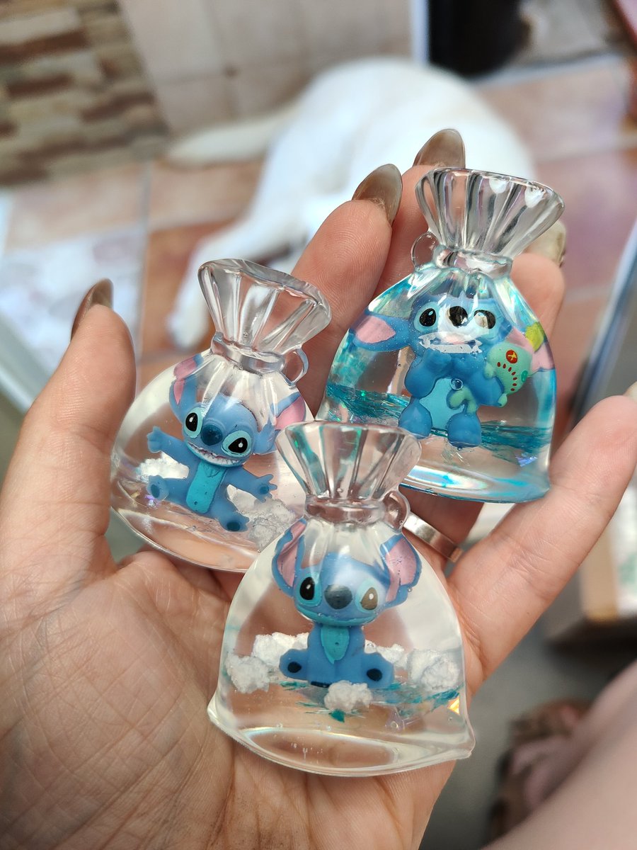 Novedades ✨🫰🏻
Saquitos de Stitch 💙