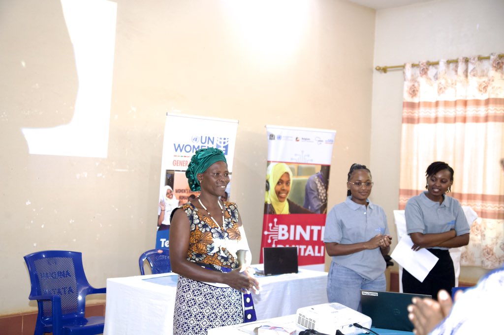 unwomentanzania's tweet photo. Just completed our workshop on enhancing branding &amp; digital skills for women entrepreneurs in Kigoma! 

Excited to see women entrepreneurs evolve on digital platforms, leveraging new tools to grow their business and reach wider markets. https://t.co/cE6rWMzafm