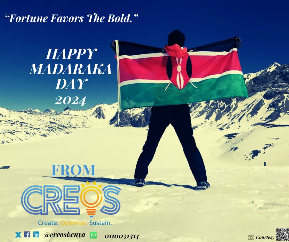 🇰🇪 Happy Madaraka Day 2024. We celebrate our freedom. #EnergyIndependence #ClimateAction