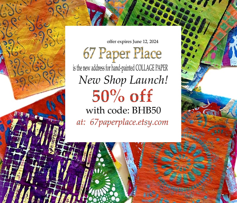 Painted Art Paper at 50% OFF! New Shop Launch: -->> 67paperplace.etsy.com with coupon -> BHB50 --->>> 67paperplace.etsy.com/?coupon=BHB50 <- #paperlove #PaintedPaper #CollageMaking #MixedMediaArt #ArtJournal #collageartwork #mixedmediacollage #paperaddict #paperobsessed #collageartist