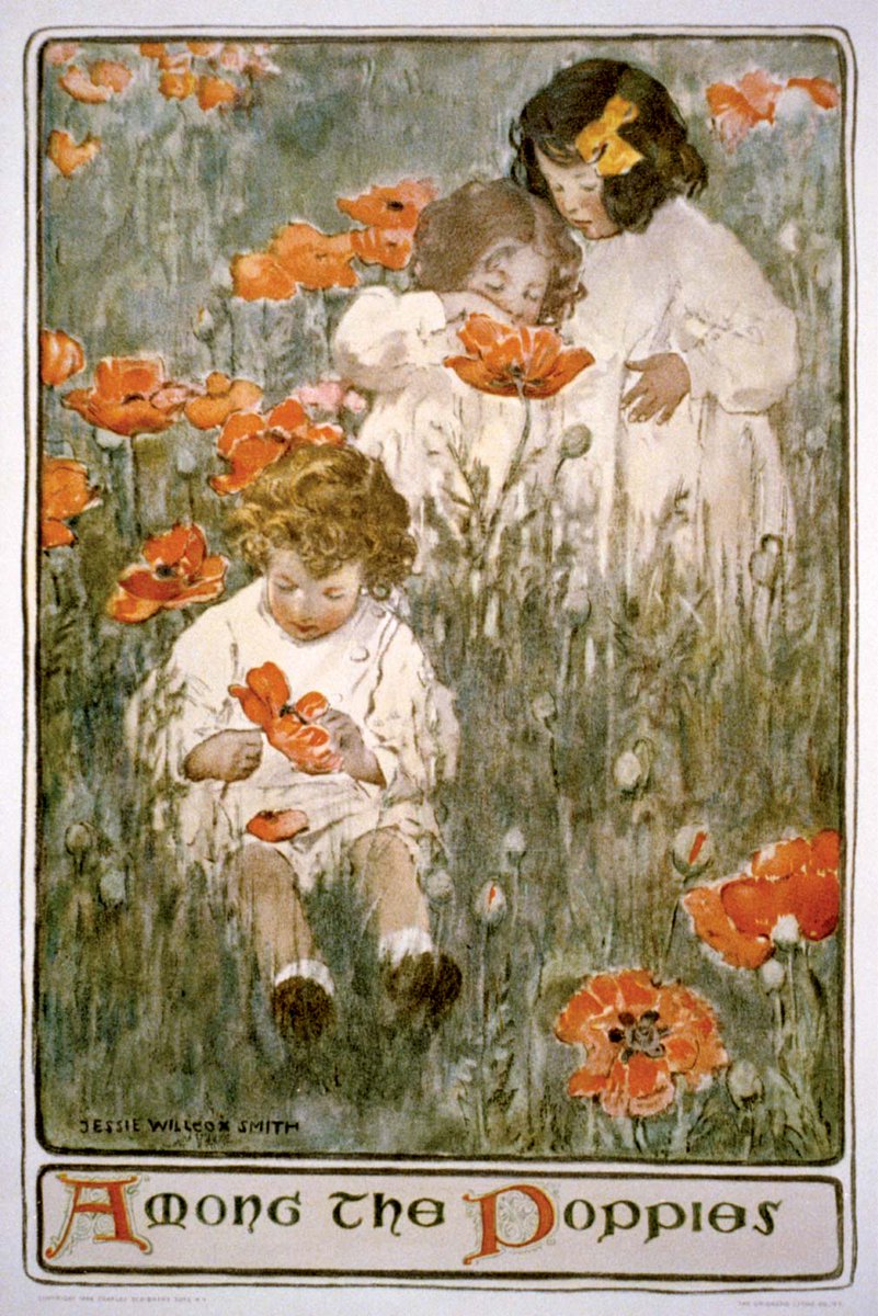 Jessie Willcox, US  illustrator and contributor to books and magazines during the late 19th and early 20th centuries #WomensArt