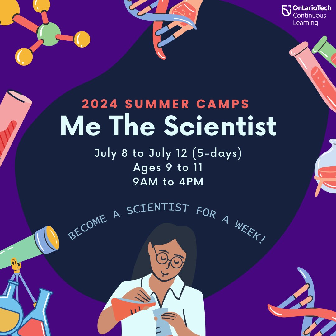 Join us for #summercamp. This camp is an inquiry-based program where campers explore their individual curiosity through #science. Campers will become scientists for the week to explore the great scientists of the past! Register now: vist.ly/37zre