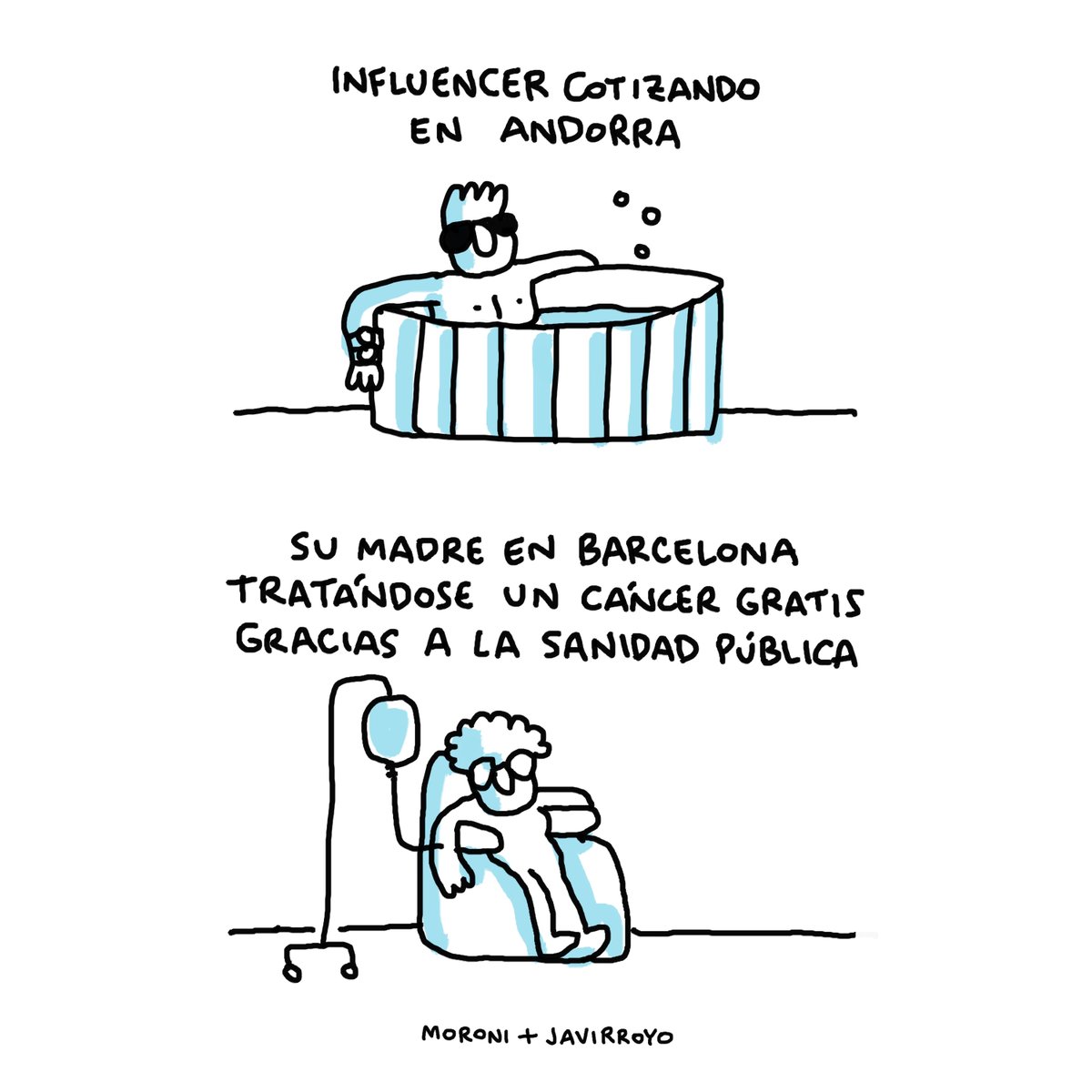 Influencers . #impuestos #sanidadpublica #javirroyo