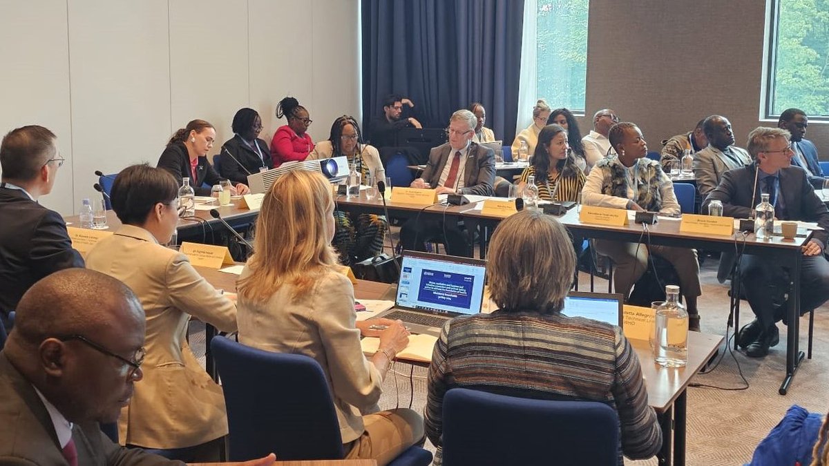wateraid's tweet photo. Thank you @HonChiponda, Minister of Health for Malawi, for hosting health ministers and government representatives from around the world, in collaboration with @WHO and our delegates, at #WHA77 this week. https://t.co/mmJOfj0KQr