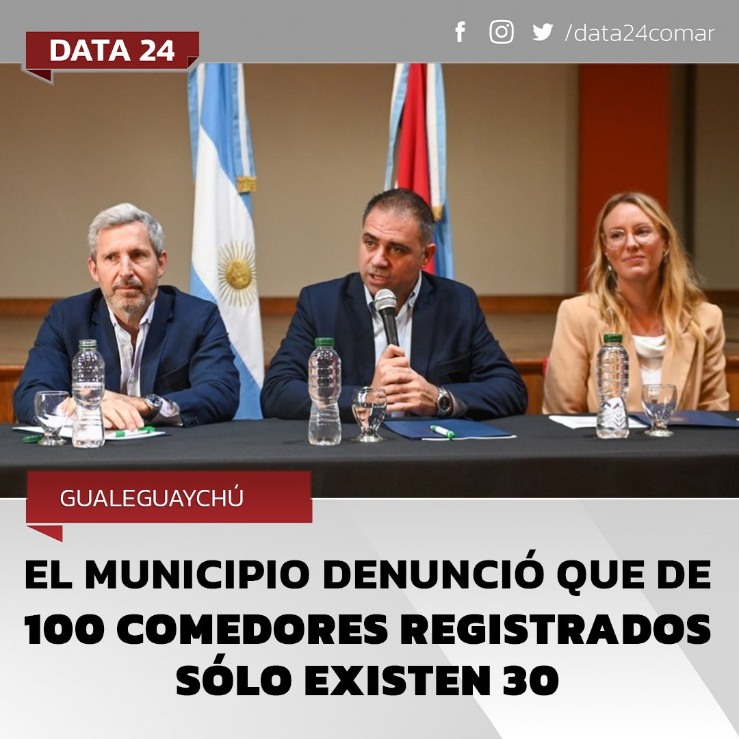 🔴 NEGOCIOS CON EL HAMBRE: 
El pasado 28 de abril, el Concejo Deliberante aprobó la creación del Registro de Comedores y Merenderos de Gualeguaychú
-
📌Leé la nota ACÁ👉  qrcd.org/5OrM