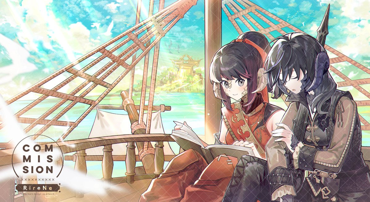 To Tural!  🚤🌅

illustration for AsamiTheWitch | thank you so much!