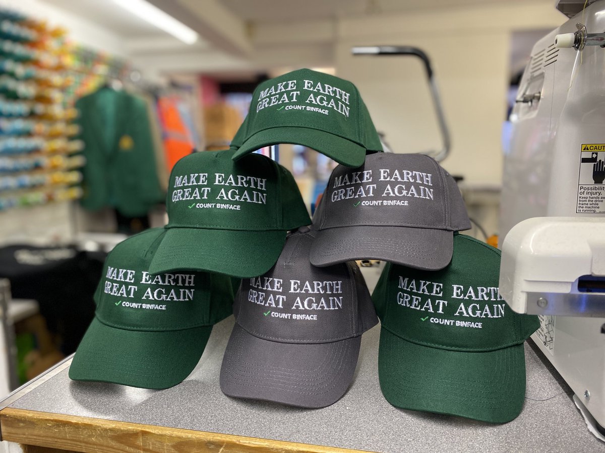 Get the ultimate antidote to Donald Trump! Insulate your brain from the ravings of that CRIMINAL orange monstrosity with my custom Make Earth Great Again cap. Available at binfaceshop.co.uk and 50% proceeds go to Shelter to help combat homelessness. #MEGA