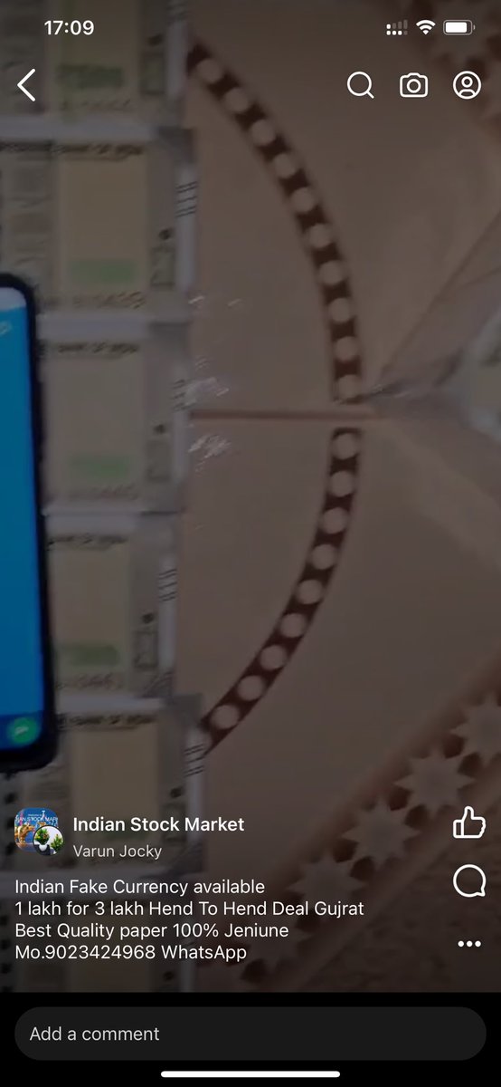 atuldigital's tweet photo. @MumbaiPolice @Cyberdost @MahaCyber1 came across this posting. Kindly check please. The guy wanted to post in my FB group. But it came under spam post. I’ve declined &amp; banned him. Please intervene as I cannot get across original gujrat police account. https://t.co/aw9g7OZ56D