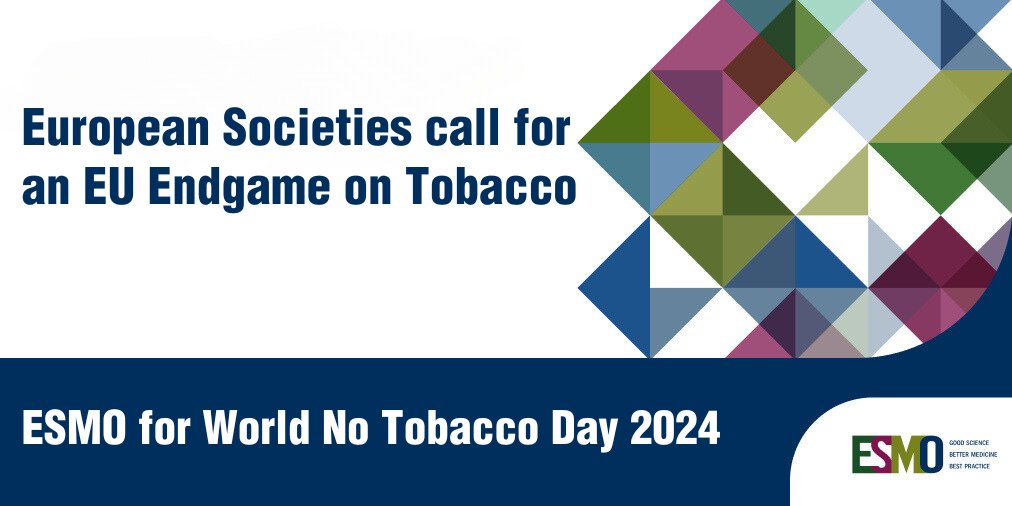 #WNTD24: European organisations jointly call for an #EU endgame on tobacco through acceleration of #PolicyAction to deliver a #TobaccoFreeGeneration. #EUCancerPlan #BeatingCancerPlan #TobaccoProductsDirective 👉 ow.ly/yQi250S3QcK