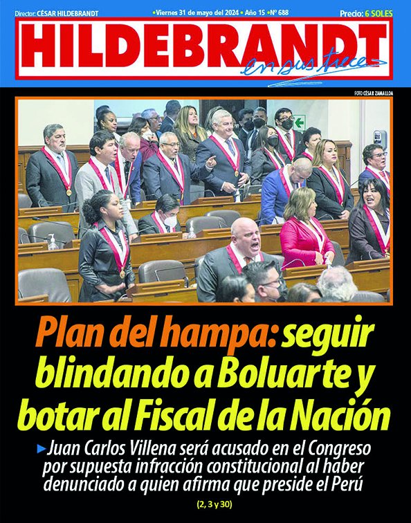 Semanario Hildebrandt en sus trece tweet media