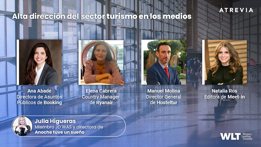 🗓️ #AGENDA | El jueves 6 de junio presentaremos en nuestra oficina de #ATREVIAMadrid (Arturo Soria, 99) a las 12:00 horas el estudio impulsado por <a href="/WLeadingTourism/">Women Leading Tourism</a> y <a href="/Atrevia/">ATREVIA</a>  'Alta Dirección del sector Turismo en los Medios: análisis de la perspectiva de género y avances en el