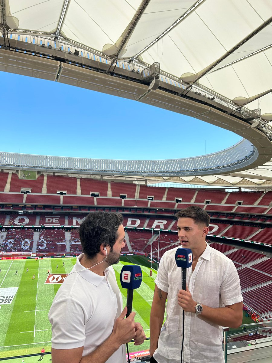 ¡Bienvenido Marcos Moneta a la transmisión de Scrum desde Madrid!

⭐️ Mirá toda la fase final en STAR+.

#MiraloEnStarPlus