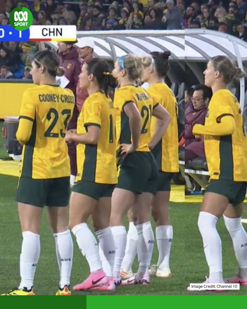 When you're playing Uno, and have saved a diabolical amount of pick-up fours ready to dump on someone. 

Foord, Raso, Carpenter, Catley, and Cooney-Cross all come on together. Fire everything we've got! 

Follow our live blog here: bit.ly/3wNy4sN