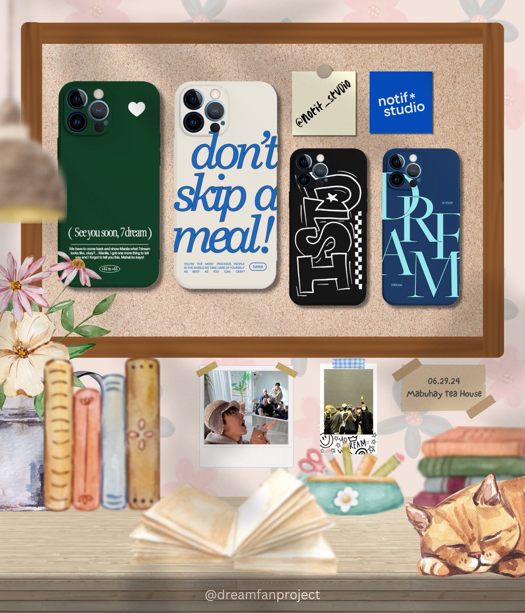 #𝟳𝗗𝗥𝗘𝗔𝗠𝗦𝗣𝗔𝗖𝗘: 𝘿𝙍𝙀𝘼𝙈𝙕𝙀𝙉 𝗔𝗥𝗧𝗜𝗦𝗧 𝗖𝗢𝗥𝗡𝗘𝗥

Embrace the DREAMzen lifestyle with <a href="/notif_studio/">notif studio ⁕</a>'s (formerly seven_studio) exclusive 7DREAM-inspired phone cases and other trendy merchandise!

Get ready for the full catalog drop on June 5th!