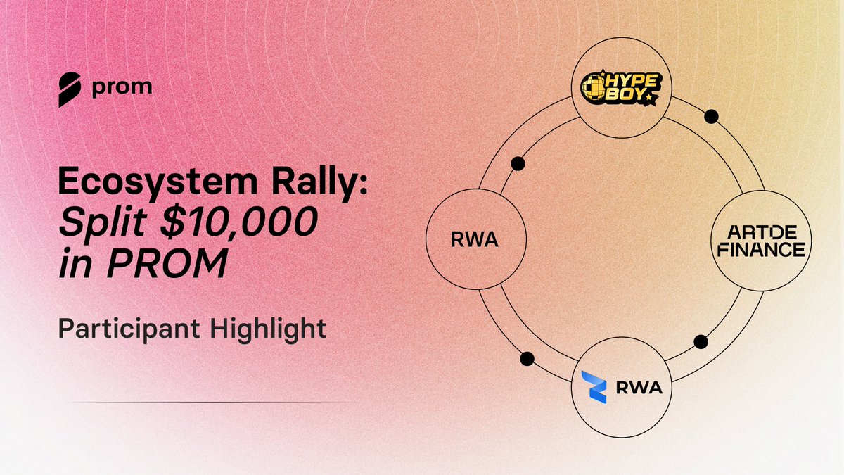 Ecosystem Rally Campaign: Participant Highlight

We're moving on to the next sector within our ecosystem: RWA, which is building a bridge between physical assets and on-chain utilities.

<a href="/RWA_Inc_/">RWA Inc.</a>: a broad suite of features at the intersection of traditional finance and