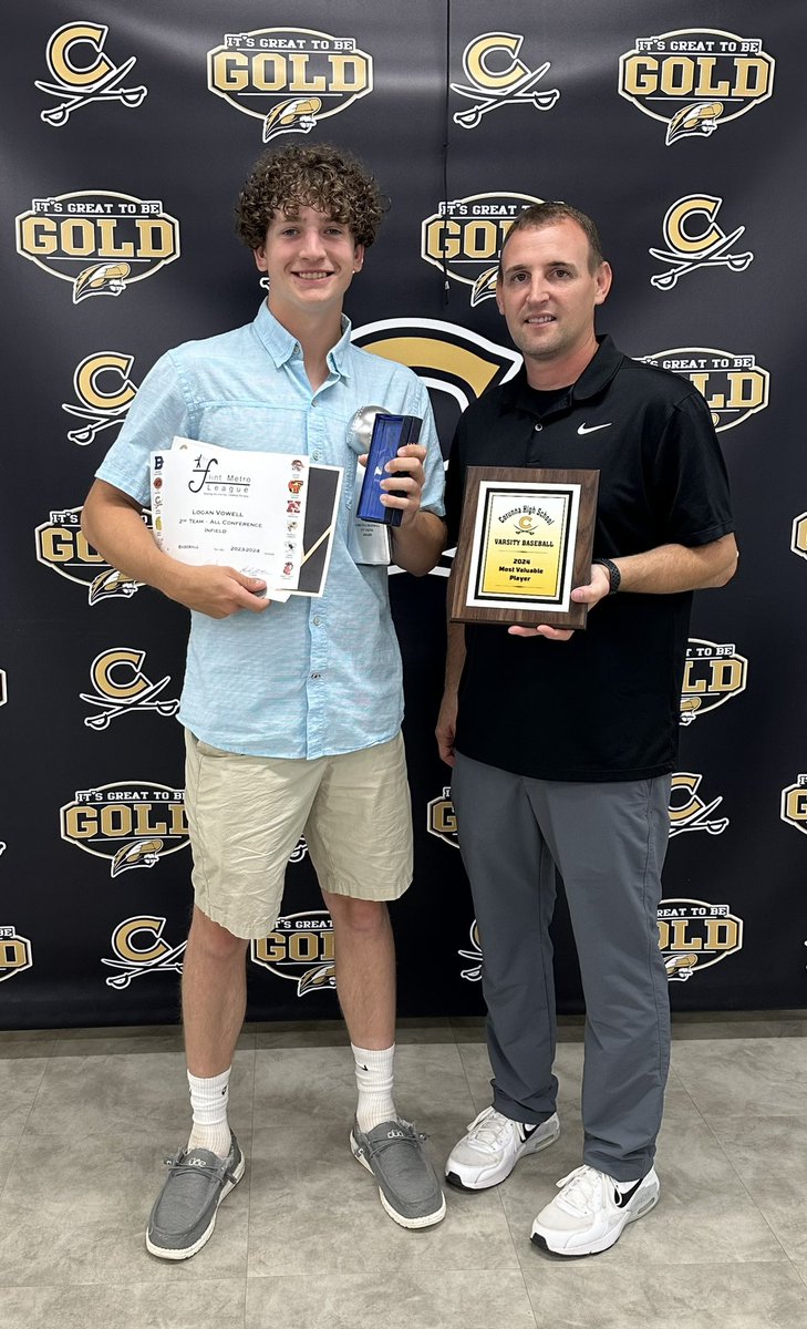 The Heartbeat of Corunna (@hbocorunna) on Twitter photo <a href="/LoganVowell6/">Logan Vowell</a> with <a href="/CorunnaBaseball/">Corunna Baseball</a> Coach Chuck Osika
Logan was voted the Cavaliers “Silver Slugger” (he led the Cavaliers with a .400 Avg, .495 OBP & 17 RBI’s); “Cy Young” (51 IP, 72 K’s, 8 walks & a 2.59 ERA) & Team MVP
Logan will be continuing his education <a href="/HopeCollegeBSB/">Hope Baseball</a> <a href="/LoganVowell6/">Logan Vowell</a> with <a href="/CorunnaBaseball/">Corunna Baseball</a> Coach Chuck Osika
Logan was voted the Cavaliers “Silver Slugger” (he led the Cavaliers with a .400 Avg, .495 OBP & 17 RBI’s); “Cy Young” (51 IP, 72 K’s, 8 walks & a 2.59 ERA) & Team MVP
Logan will be continuing his education <a href="/HopeCollegeBSB/">Hope Baseball</a>