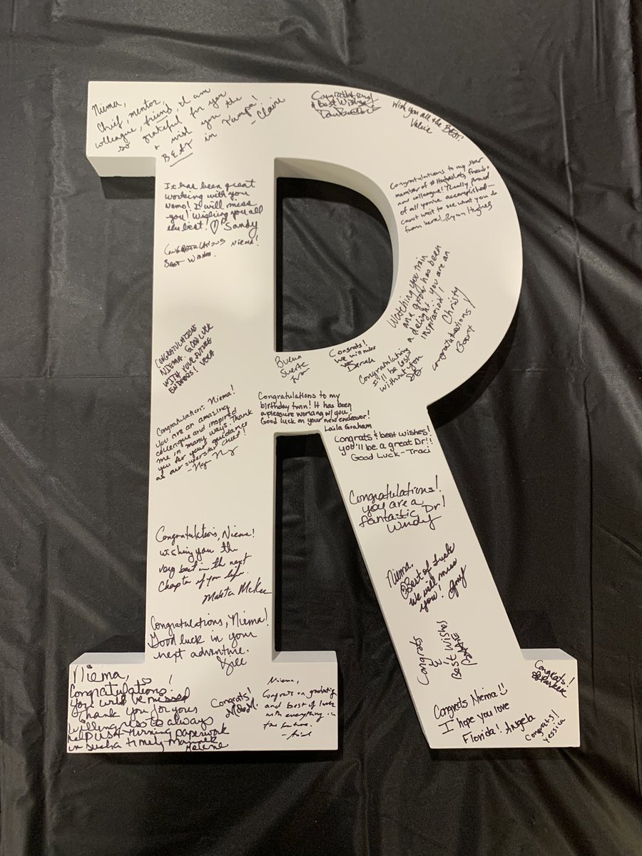 Niema Razavian, MD (@radoncdoc_niema) on Twitter photo Thank you <a href="/wakeradonc/">Department of Radiation Oncology @ Wake Forest</a> for putting together this fun graduation party with the department.
T-minus 3️⃣ weeks till the end of #radonc residency! Thank you <a href="/wakeradonc/">Department of Radiation Oncology @ Wake Forest</a> for putting together this fun graduation party with the department.
T-minus 3️⃣ weeks till the end of #radonc residency!
