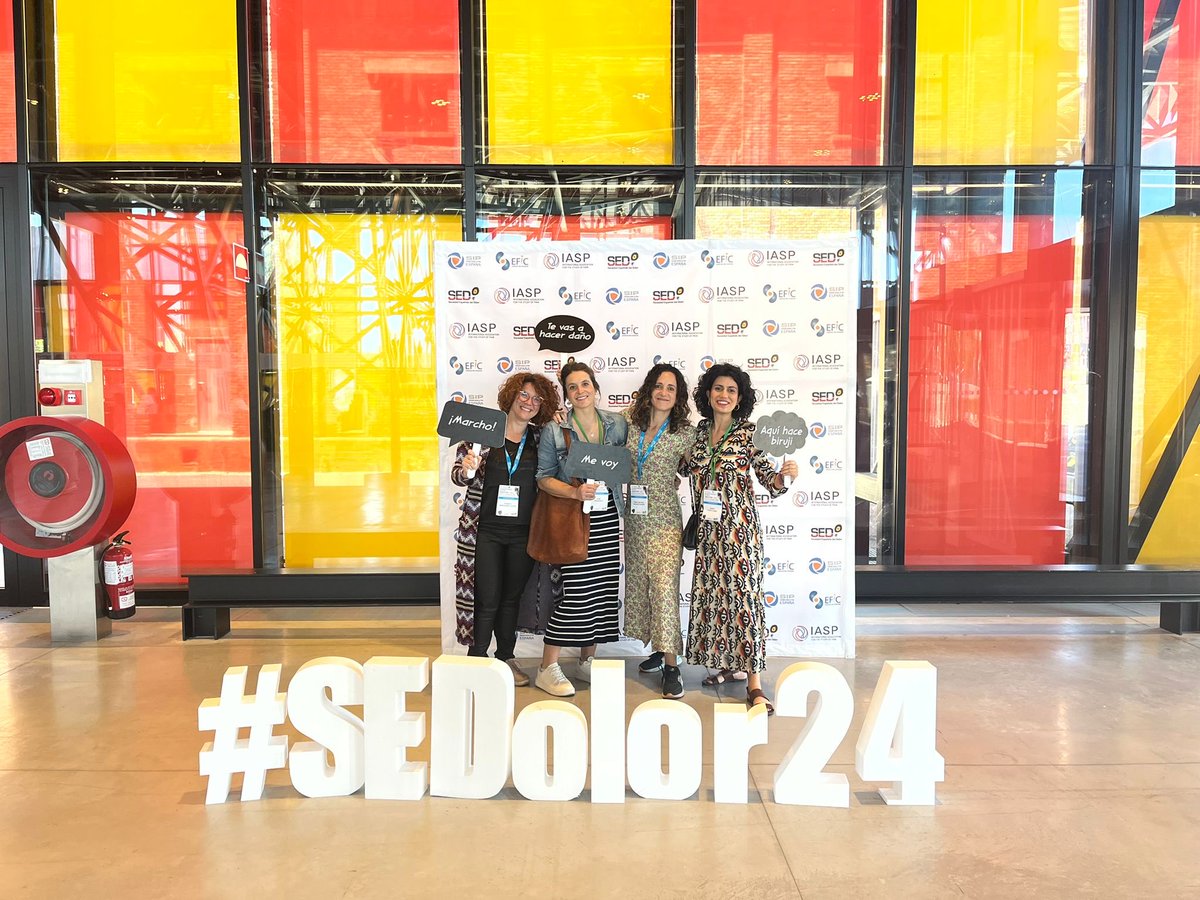Nos ha encantado asistir al congreso de la ⁦<a href="/Sedolor/">Sociedad Española del Dolor</a>⁩ en León #SEDolor24