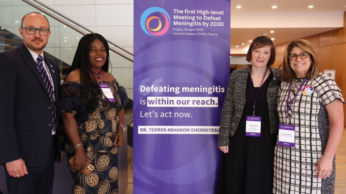 From heartfelt testimonies to scientific panel sessions. In our latest blog, we have gathered our highlights from @WHO’s first high-level meeting to defeat meningitis. 👇 

buff.ly/4bsaZeg

#DefeatMeningitis