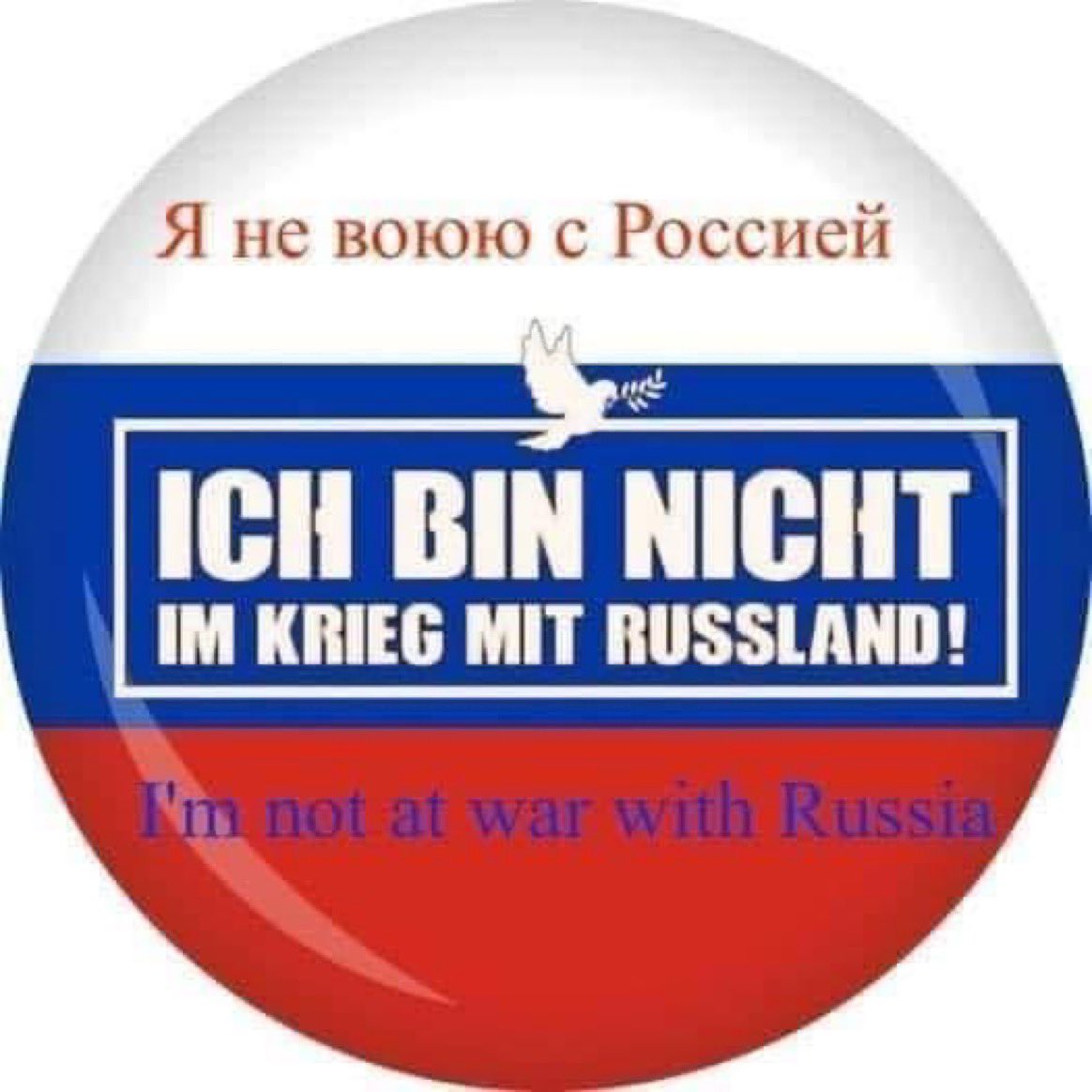 @Carmen62100722 bitte nicht! das bedeutet krieg und ich kann herrn putin verstehen. wieviele nadelstiche soll er sich von den deutschen noch gefallen lassen?