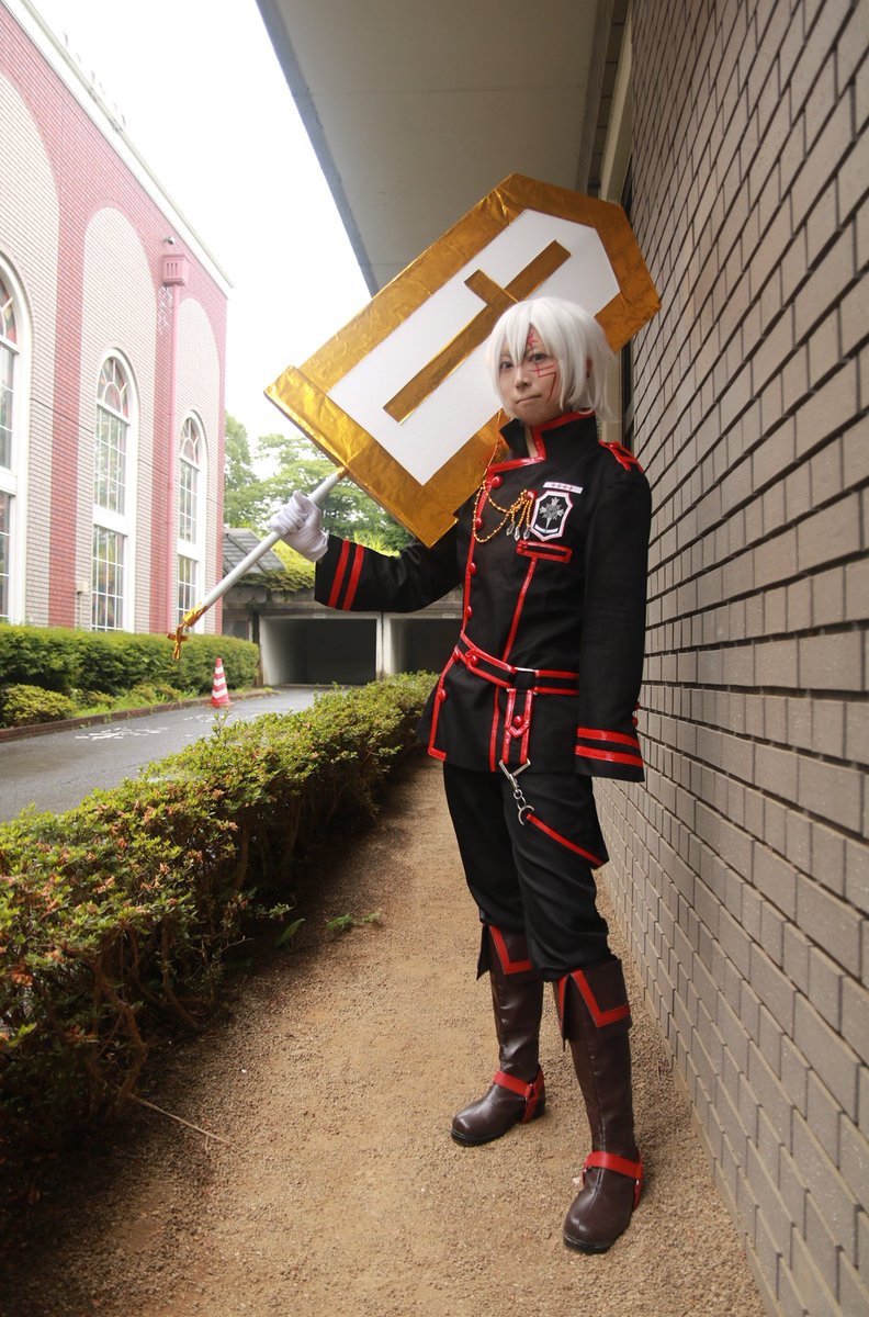 hakuhatu1225's tweet photo. #Dグレ20周年 
コスプレで失礼🙏
永遠に私のバイブルです！！
20周年おめでとう🎉🎊💐👏♥️
最推しのクロス・マリアンのぬいは、にのわ( @Ninowa315 )作です！ https://t.co/tsvCW7AVyp
