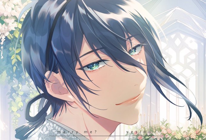 「bishounen looking at viewer」 illustration images(Latest)