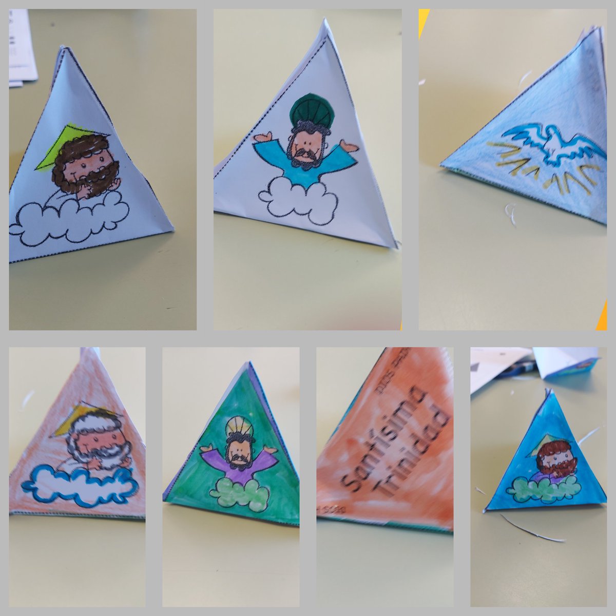 Pirámide del misterio de la Santísima Trinidad ✝️ en el CEO "Camino de Santiago"

#ReliEsMás

@Relideleon