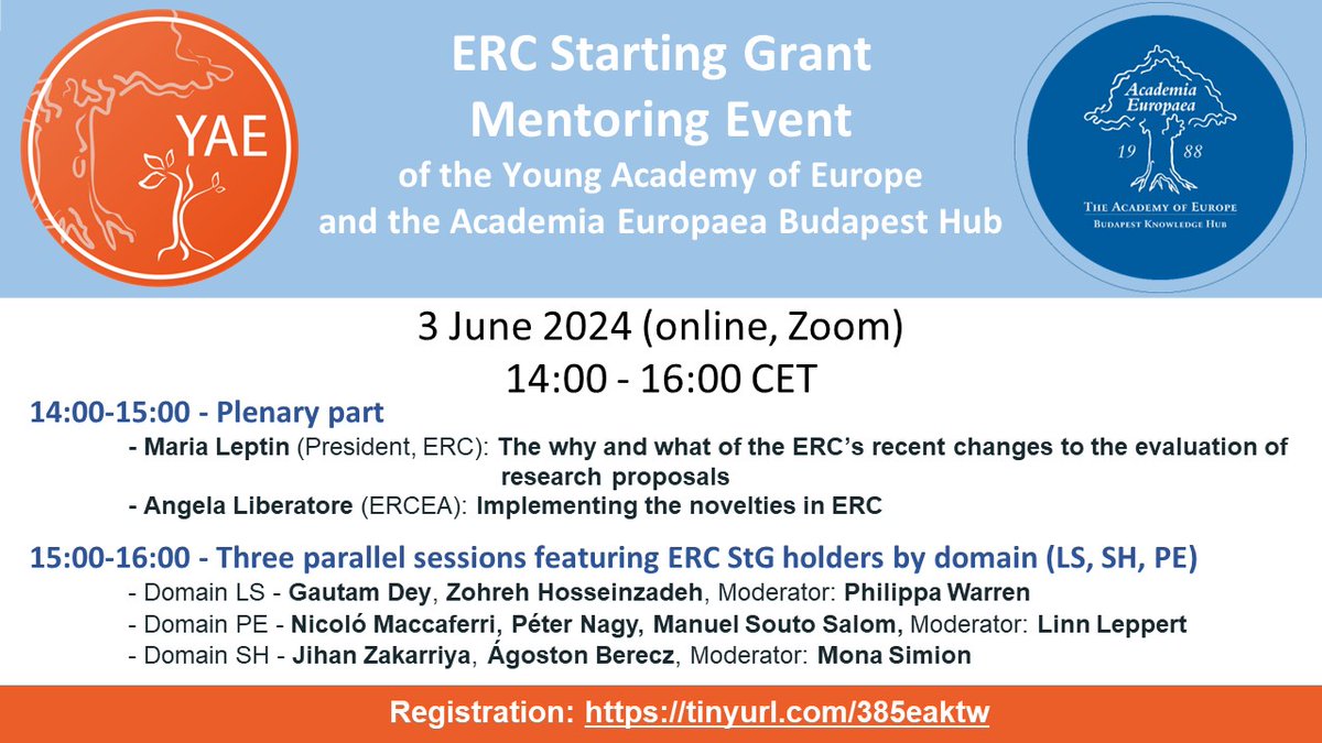 Young Academy of Europe (YAE) tweet media