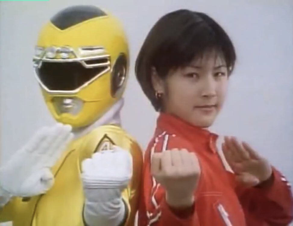 訃報です。先程激走戦隊カーレンジャー、イエローレーサー 志乃原菜摘