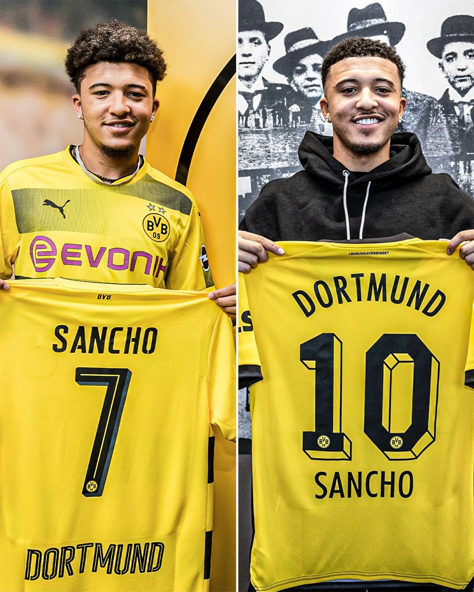 Jadon Sancho is one game away from being a Champions League winner 👏🏆
