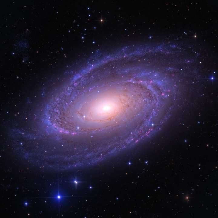 capabledosh's tweet photo. 🔭 The Andromeda Galaxy, our closest galactic neighbor, is slowly moving towards us. In about 4.5 billion years, it's predicted to collide with the Milky Way! 🌌 https://t.co/CSqzW2z1ea