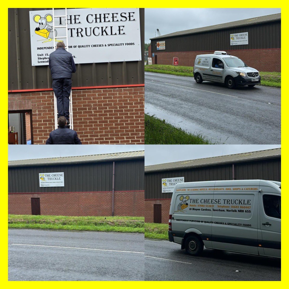 🆕 signage 🆙 at our 🆕 warehouse. ✅

Give us a beep if you’re driving past us on Fakenham road! 😄👋🏼