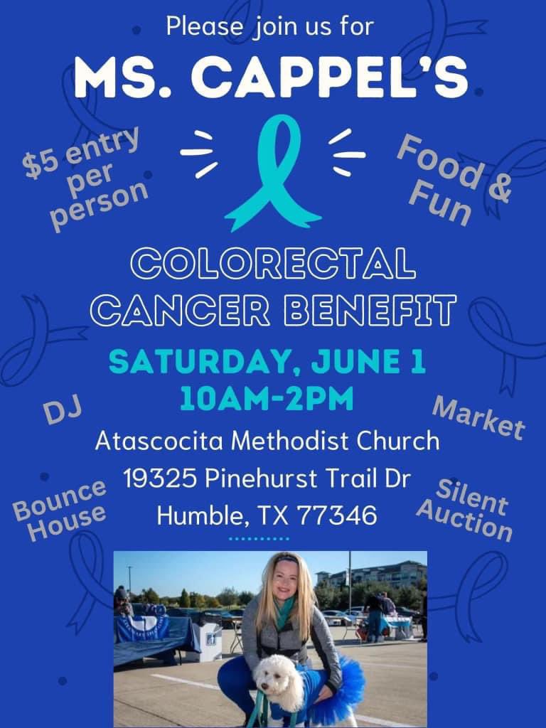 Tomorrow is the day! Come out and support <a href="/MichelleCappel3/">Michelle Cappel M.Ed.</a> , a 5th grade teacher <a href="/HumbleISD_TE/">Timbers Elementary</a> ! We have bounce houses, face painting, a DJ, games, pizza, concessions, vendors, bake sale, and some really amazing silent auction/raffle items! We can’t wait to see everyone there!