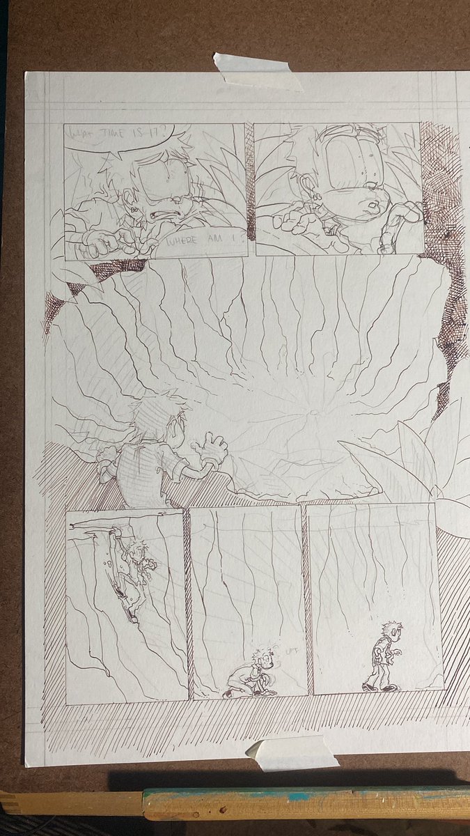 simmsunz's tweet photo. Progress on page 11 😳 https://t.co/mDhNj8SEpR