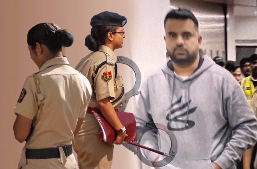 Pooja_Tripathii's tweet photo. Karnataka Women IPS officers lead the mass rapist’s arrest !!

Led by two IPS officers, Suman D Pennekar and Seema Latkar. The Hassan MP was then taken in a jeep in which only women police were there.
It was a conscious call to send all women officers to arrest Prajwal, sending home a message that the JD(S) leader exploited his seat and power as an MP with women. The same women have authority to arrest him through all legal proceedings!

What a powerful message 🔥🔥@siddaramaiah @DKShivakumar 

#PrajwalRevanna