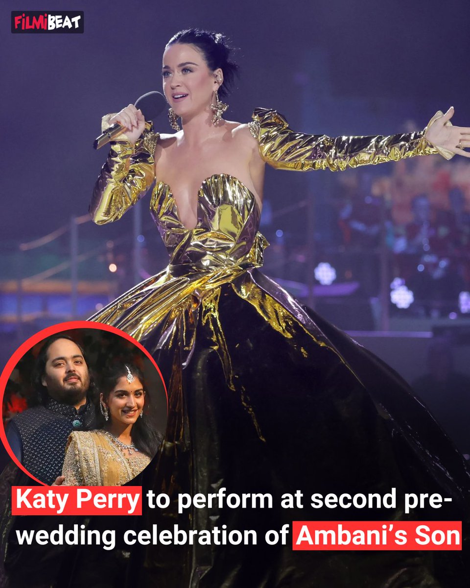 Reports are swirling that #KatyPerry might be gearing up to perform at #AnantAmbani and #RadhikaMerchant 's second pre-wedding bash. Stay tuned for updates! 🎤🤞 Read more at: filmibeat.com/bollywood/