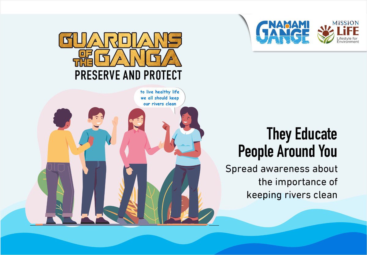 Be the change to bring the change.

Kudos to our #GangaWarriors who are working hard to keep the Ganga clean.

#CleanGanga #NamamiGange  #WaterConservation #EcoWarriors #RiverConservation #SwachhBharat #SustainableLiving #MissionLiFE