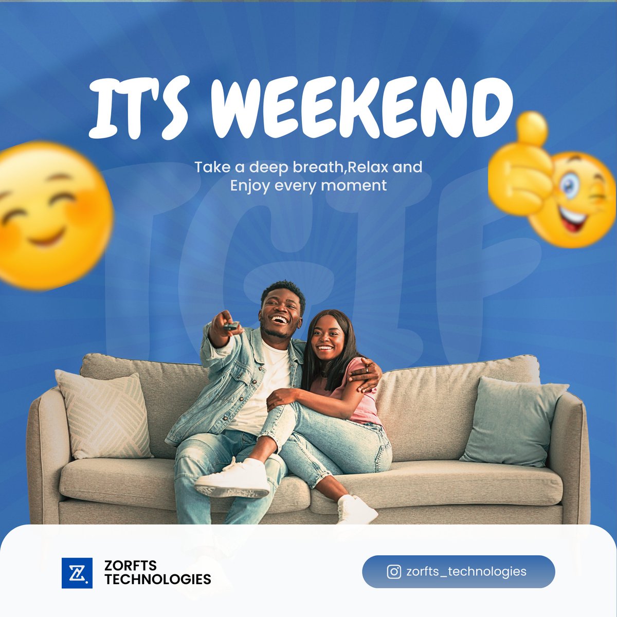 It's the weekend!🎉
Time to unwind and recharge just like your favorite gadgets.   We're excited to welcome June, a fresh month filled with new tech possibilities. What are you looking forward to most in June? 
#WeekendVibes #TechEnthusiast #ZorftsTechnologies