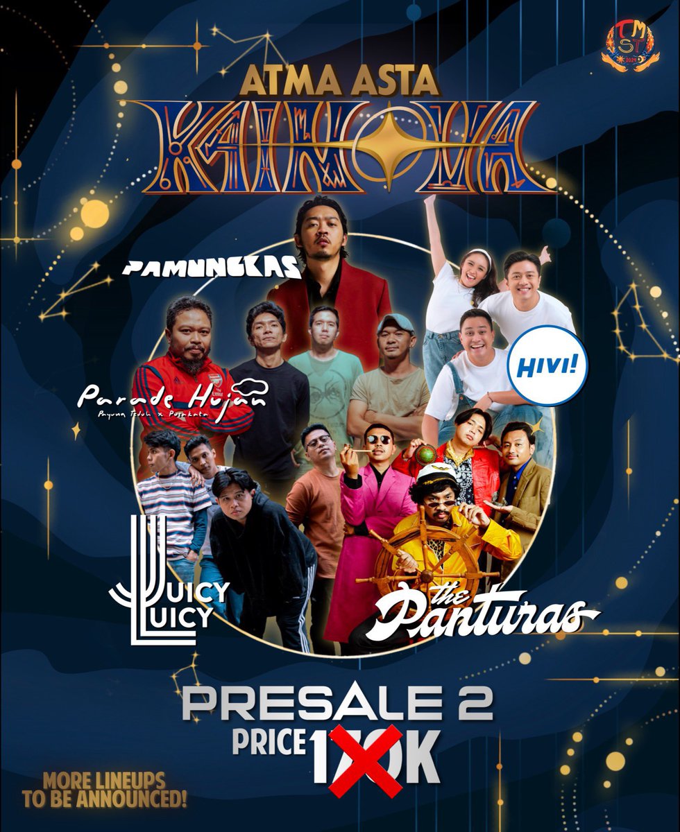 markedlion's tweet photo. wts ticket atma asta 157k bisa nego ❕ 

#zonauang #atmaasta #pensi https://t.co/OvEydM4WMG