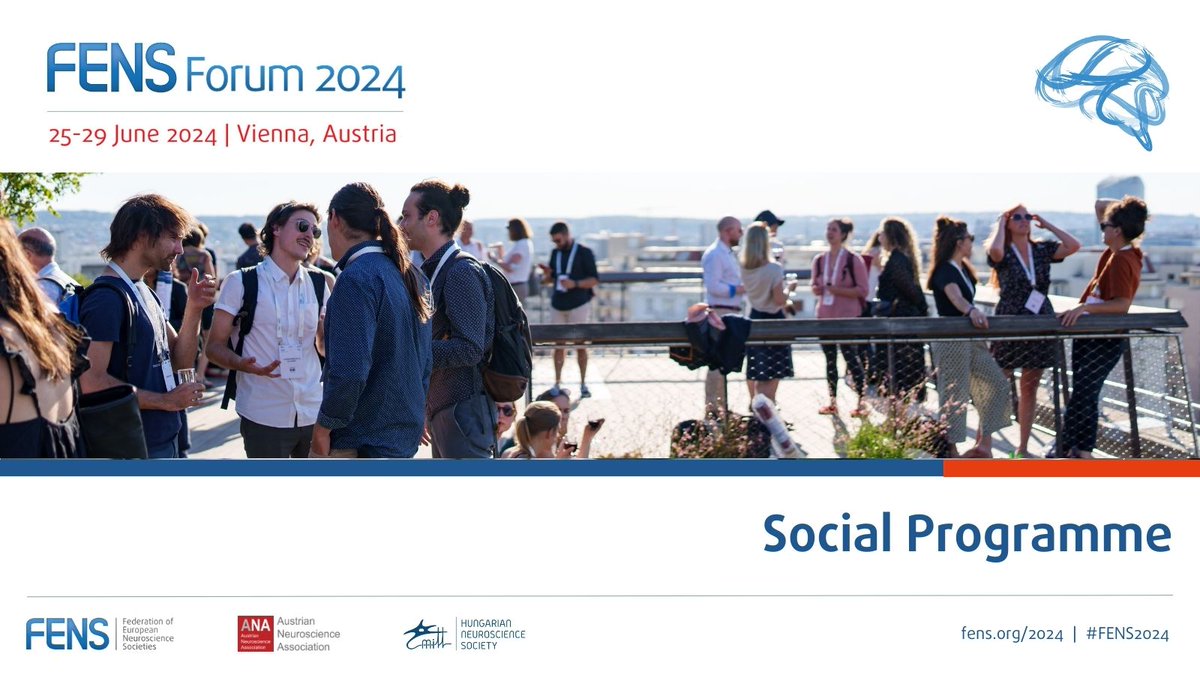 Expand your network and join the fun with the #FENS2024 Social Programme! We invite you to discover our exciting #social events designed to encourage #networking and #exploration in a #fun and relaxed atmosphere. Learn More loom.ly/3JPZWQk @AustrianNeuros1