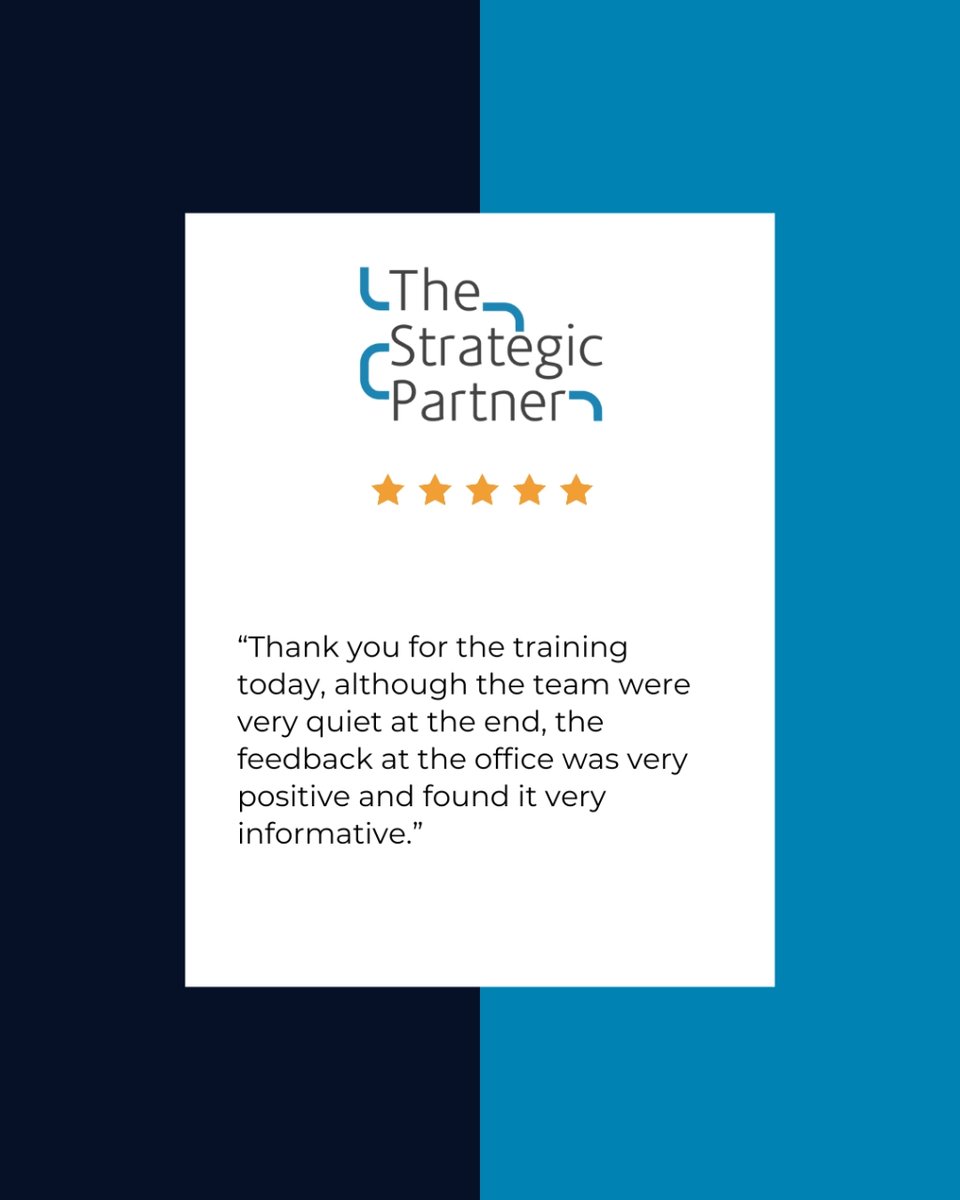 We’re thrilled to receive such fantastic feedback on our recent training session⭐

Our firm takes pride in delivering informative and impactful training that resonates with our clients and their teams.

#clienttestimonial #feedback #lawfirms  #compliance #uklaw #training