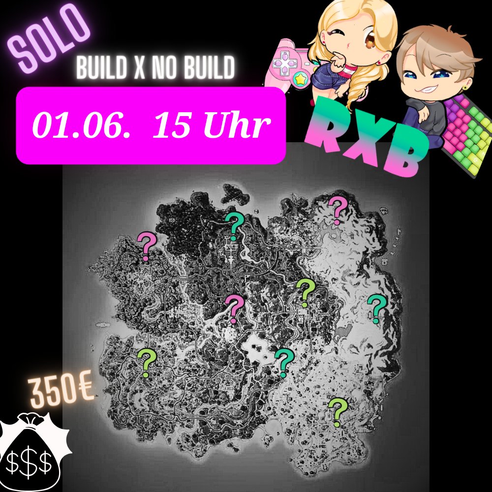 Letzten qualifier Runden heute ab 17 Uhr danach spot Auslosung. Ich werde morgen KEINE invites mehr geben auf den letzten Drücker ❤️